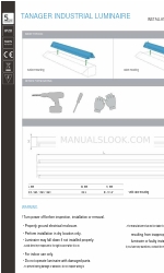 BaltLED TANAGER INDUSTRIAL LUMINAIRE Manuale di installazione