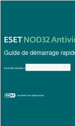 ESET NOD32 ANTIVIRUS - FOR KERIO (Franse) Snelstartgids