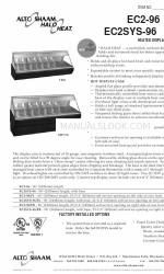 Alto-Shaam Halo Heat EC2-96 Fiche technique