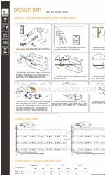 BaltLED BACKLIT BAR Manual de instalación