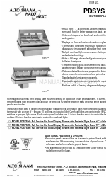 Alto-Shaam HALO HEAT PDSYS-48 사양 시트