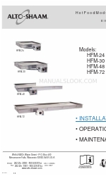 Alto-Shaam HFM-48 Manual