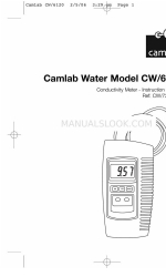 Camlab CW6120 Руководство по эксплуатации