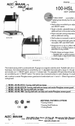 Alto-Shaam Hot Carving Shelf 100-HSL/BCS-2 사양 시트