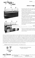 Alto-Shaam Mobile Carving Station GC-89 사양 시트