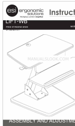 ESI LIFT-WB-SLV Assembly Instructions Manual