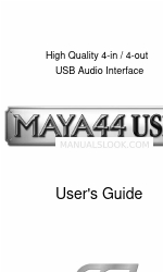 ESI Maya 44 USB Benutzerhandbuch