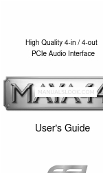 ESI MAYA44e Manual del usuario