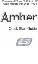 ESI Amber i1 Quick Start Manual