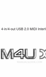 ESI M4U XL Manuel de l'utilisateur