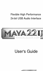 ESI MAYA22 USB User Manual