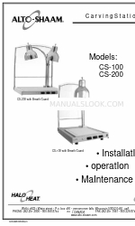 Alto-Shaam CS-200 Manuel