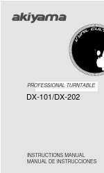 Akiyama DX-202 Instruction Manual