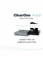 ClearOne Aura VERSA PRO 150 Manuel de démarrage rapide