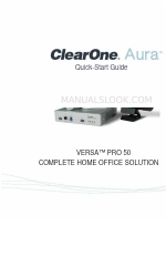 ClearOne Aura VERSA PRO 50 Краткое руководство по эксплуатации