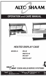 Alto-Shaam Halo Heat HNSYS-48 Manuale d'uso e manutenzione