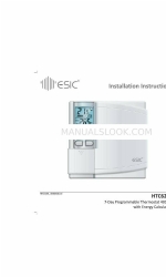 Esic HTC625E Manual de instrucciones de instalación