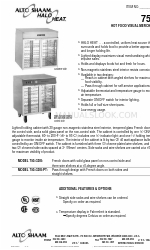 Alto-Shaam HALO HEAT 750-GDU 사양 시트