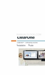 ClearOne Collaborate Manual de instalación