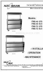 Alto-Shaam Halo HeatI TM2-48/DLX Installation Fonctionnement et entretien