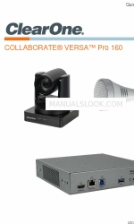 ClearOne COLLABORATE VERSA Pro 160 Snelstarthandleiding