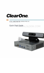 ClearOne COLLABORATE Versa Pro 50 Manuale di avvio rapido