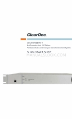 ClearOne CONVERGE PRO 2 Schnellstart-Handbuch