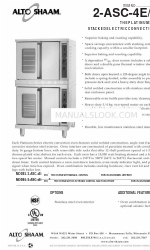 Alto-Shaam 2-ASC-4E/STK Hoja de especificaciones