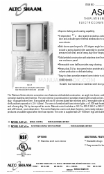 Alto-Shaam ASC-4E Series Технические характеристики