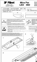 3F Filippi MIRA PAR LED IND Instruções de instalação