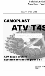 Camoplast ATV T4S Manuales de instalación