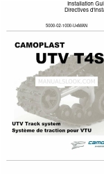 Camoplast Tatou UTV T4S Manuales de instalación