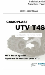 Camoplast Tatou UTV T4S Manuales de instalación