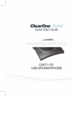 ClearOne CHAT 150 Manuel de démarrage rapide