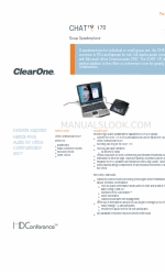 ClearOne CHAT 170 Datasheet