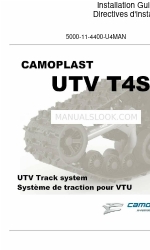 Camoplast Tatou UTV T4S Manuales de instalación