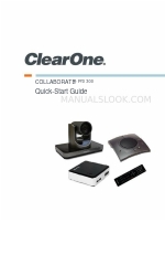 ClearOne COLLABORATE Pro 300 Quick Start Manual