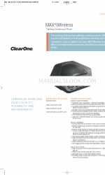 ClearOne 910-158-009 데이터시트