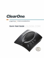 ClearOne Chat 50 Manual de início rápido