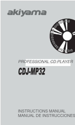 Akiyama CDJ-MP32 Manuel d'instruction