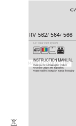 Camos RV-562 Instruction Manual