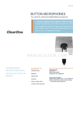 ClearOne Button Mic Datasheet