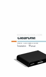 ClearOne ViewLinX VL9300 Руководство по установке