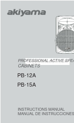 Akiyama PB-15A Instruction Manual