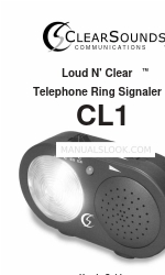 ClearSounds Loud N'Clear CL1 Panduan Pengguna