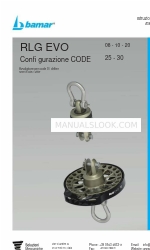 bamar RLG EVO 20 Manuale di istruzioni