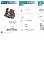 ClearSounds A1600BT Manuel de configuration