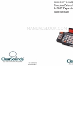 ClearSounds A1600E Manuale di avvio rapido