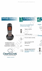 ClearSounds A1600E Manuale di avvio rapido