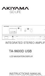 Akiyama TA-9600D USB Інструкція з експлуатації